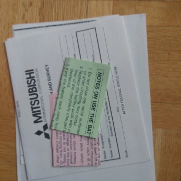 NEW OPEN BOX Mitsubishi AH-5000 Vintage Cell Mobile Phone RARE - Picture 8 of 8